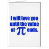 Value of Pi Love (Front)