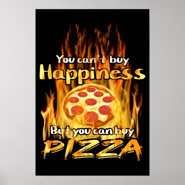 Value Poster Paper for Pizza shop (Front)