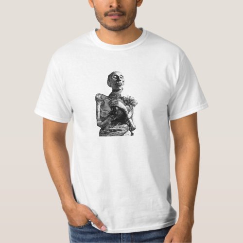 Value TShirt Retro Mummy Illustration Archaeology T_Shirt