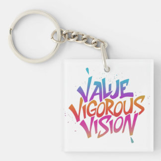 Value Vigorous Vision Keychain
