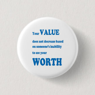 VALUE worth social wisdom spiritual practical GIFT Button