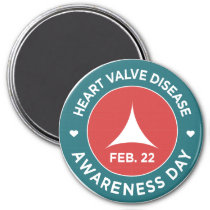 Valve Disease Day- 3 in. Magnet