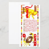 Valxart 1986 2046 FireTiger zodiac Cancer (Front/Back)