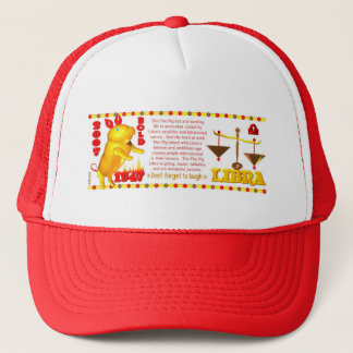 Valxart 2007 1947 2067 zodiac FirePig Libra Trucker Hat