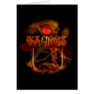 Valxart creepy zodiac born in Taurus Cards