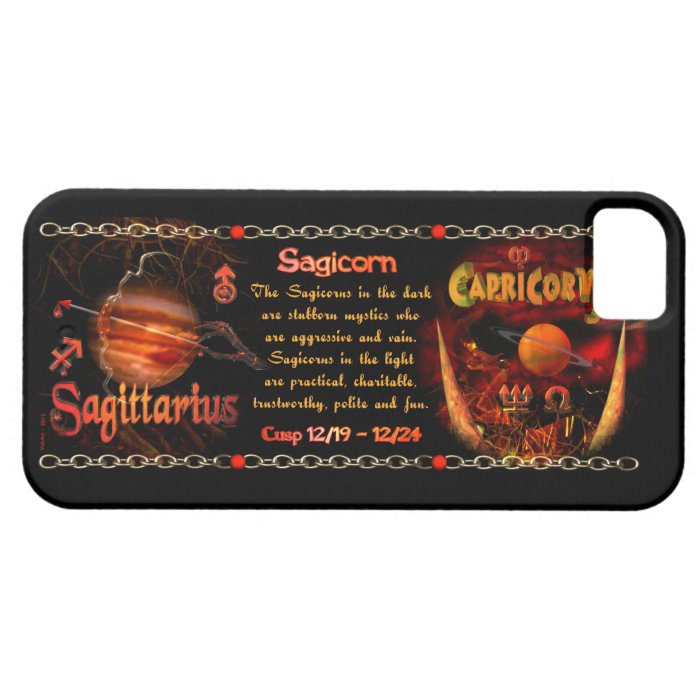 Valxart Sagicorn Capricorn Sagittarius zodiac Cusp iPhone 5 Covers