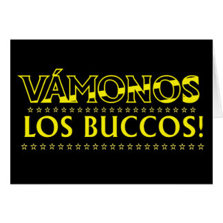 VÁMONOS LOS BUCCOS! Tarjeta Cards