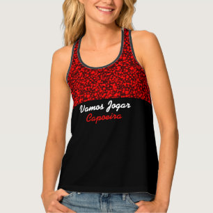Vamos Jogar Capoeira- Royal Pain Racerback Tank
