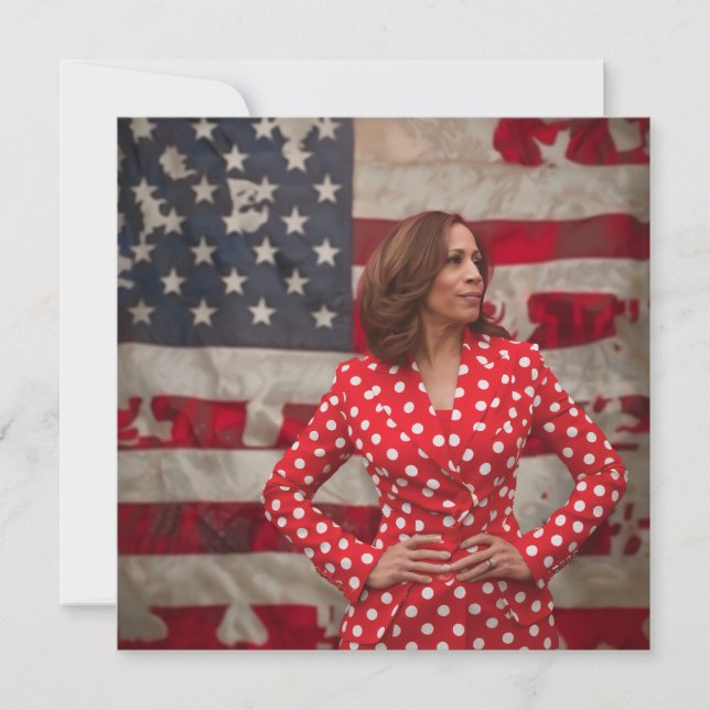 VAMOS! Kamala Invitation (Front)