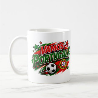 VAMOS PORTUGAL! Fan | Portuguese Pride Foot Coffee Mug
