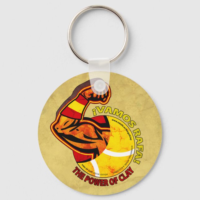 Vamos Rafa! Keychain (Front)
