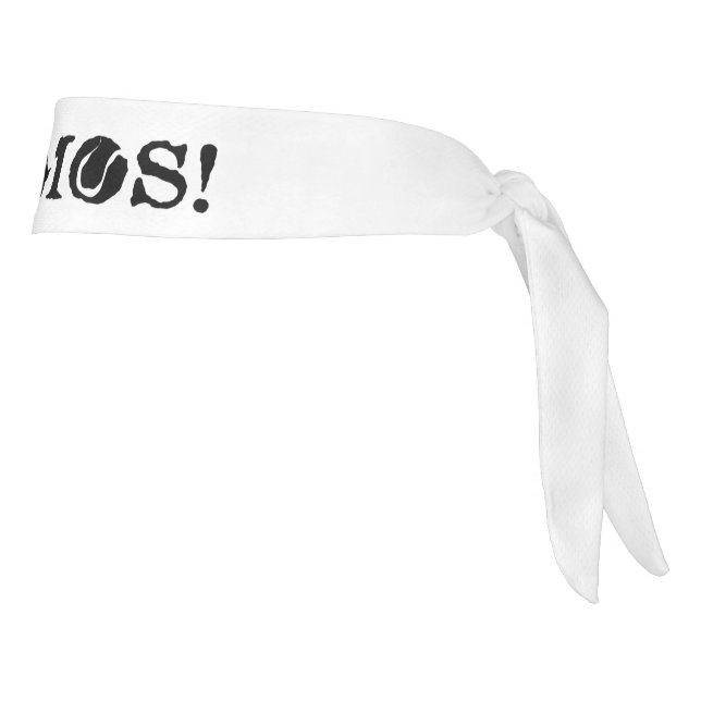 Vamos tennis headband Custom sports sweatband (Rotate 90)