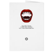 Vamp Mouth Card (Back)