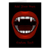 Vamp Mouth Card (Front)