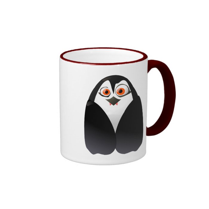 Vampenguin   Cute Vampire Penguin Coffee Mugs