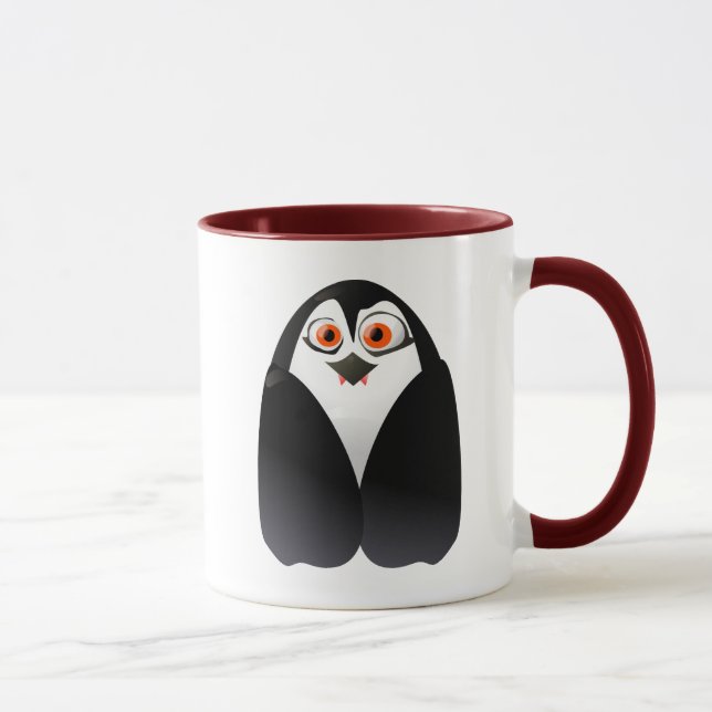 Vampenguin - Cute Vampire Penguin Mug (Right)