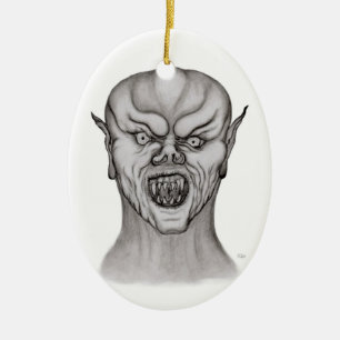 Vampir Ceramic Ornament