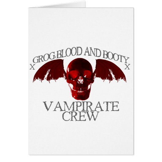 Vampirate Crew Cards (Front)