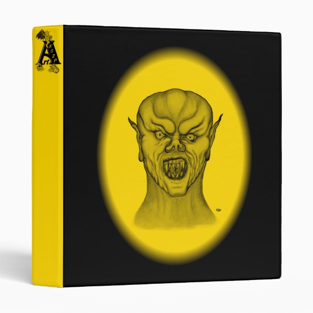 Vampire 3 Ring Binder (Front/Spine)