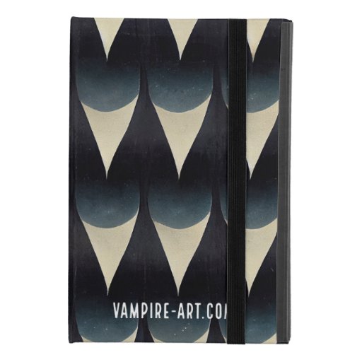 Vampire Art Art Deco 'Fangs' Pattern Case