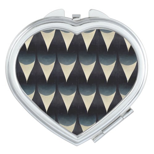 Vampire Art Art Deco Fangs Pattern Mirror