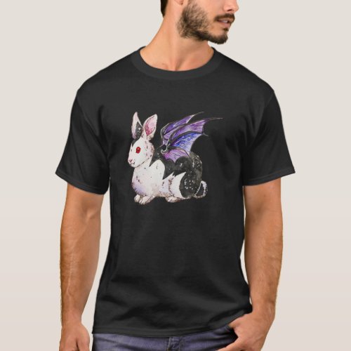 Vampire Bat Bunnicula Bunny Rabbit T_Shirt