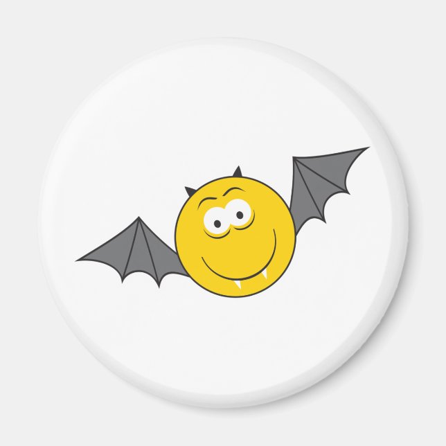 Vampire Bat Face Magnet (Front)