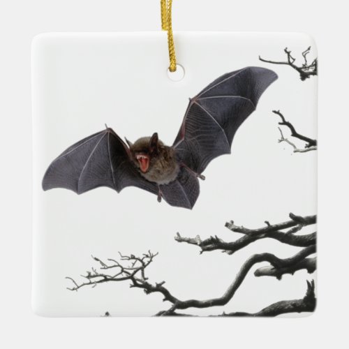 Vampire Bat Gothic Dracula Bat Ceramic Ornament