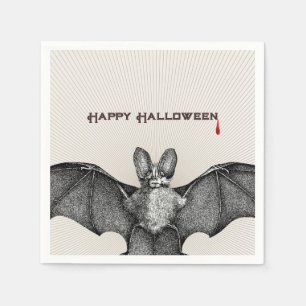 Vampire Bat Halloween Napkins