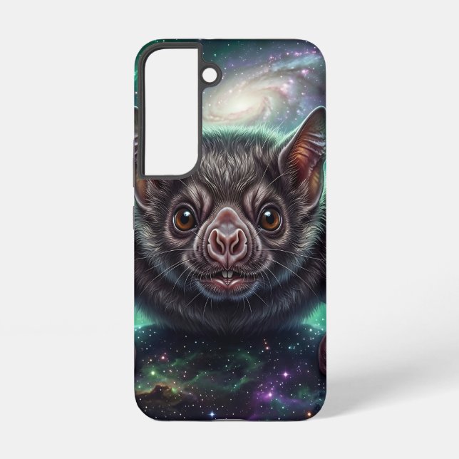 Vampire Bat Nebula Samsung Galaxy Case (Back)