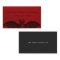 Vampire Bat Red Halloween  Calling Card