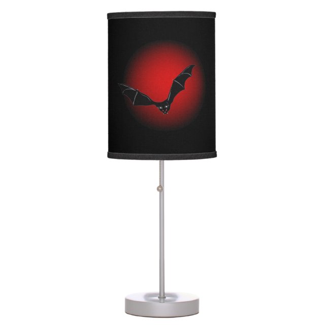 Vampire Bat Table Lamp (Front)