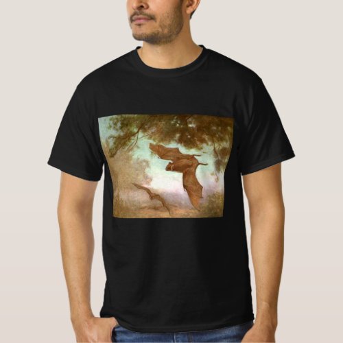 Vampire Bats by CE Swan Vintage Wild Animals T_Shirt