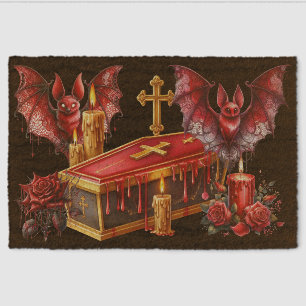 Vampire Bats Fiber Doormat