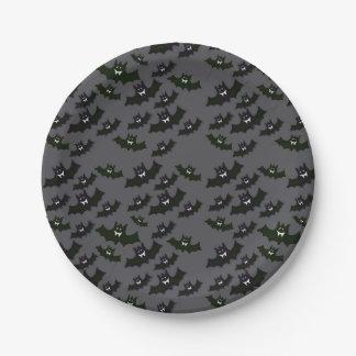 Vampire Bats - Halloween - Dessert Paper Plates