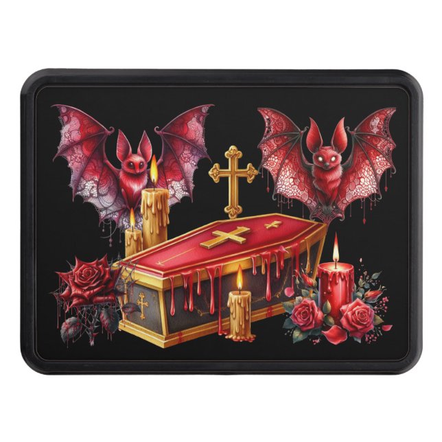 Vampire Bats Hitch Cover (Front)