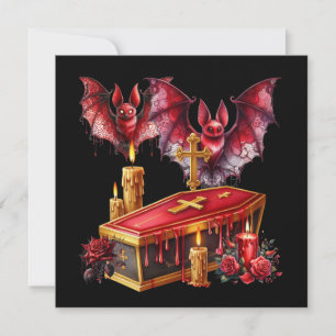Vampire Bats Invitation
