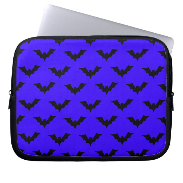 Vampire Bats Pattern Laptop Sleeve (Front)