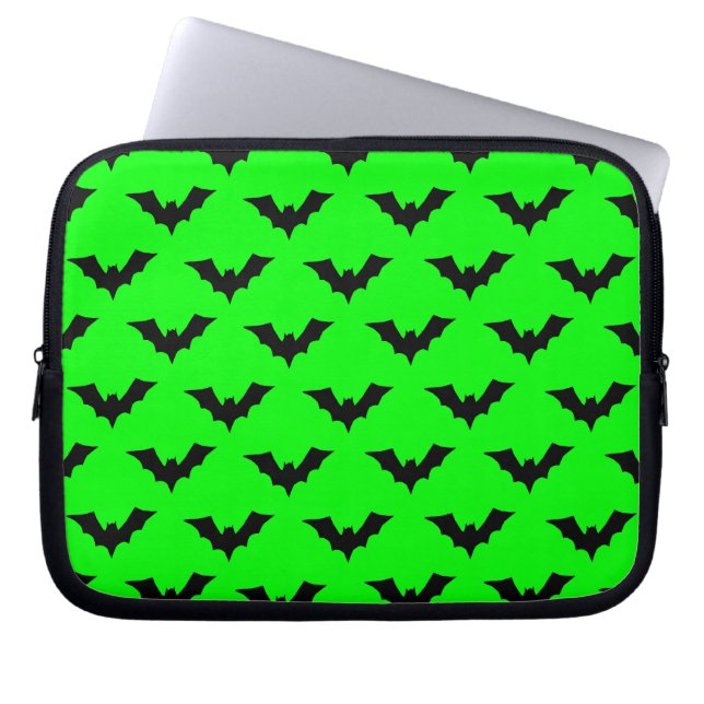 Vampire Bats Pattern Laptop Sleeve (Front)