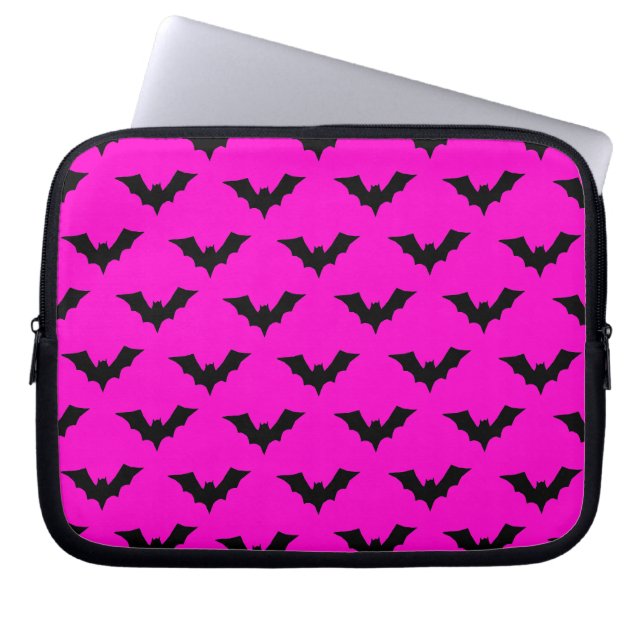 Vampire Bats Pattern Laptop Sleeve (Front)
