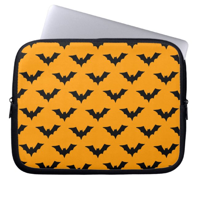 Vampire Bats Pattern Laptop Sleeve (Front)