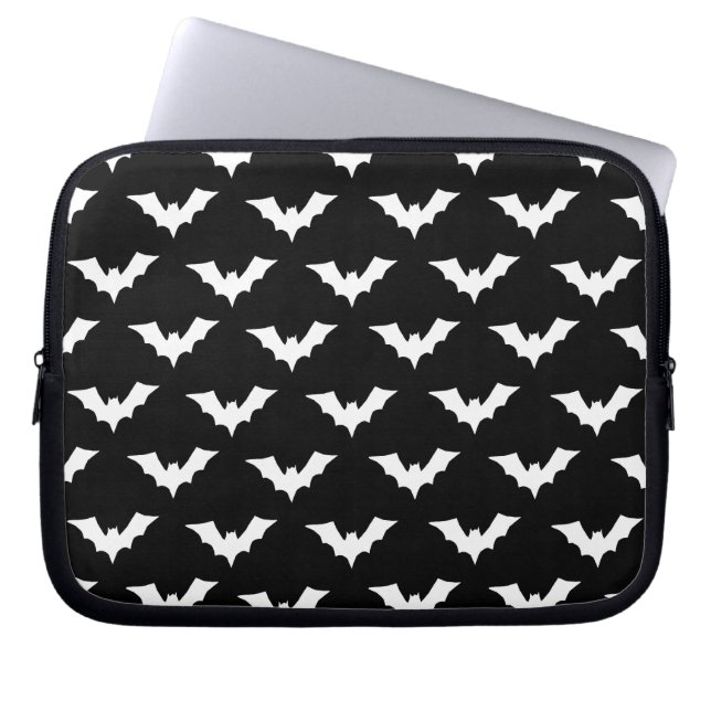 Vampire Bats Pattern Laptop Sleeve (Front)