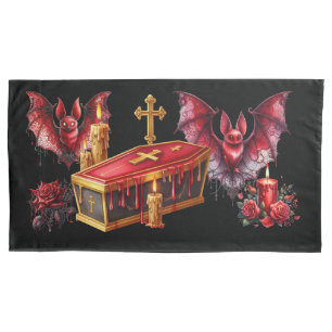 Vampire Bats Pillow Case