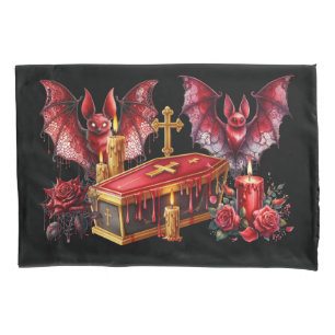 Vampire Bats Pillow Case