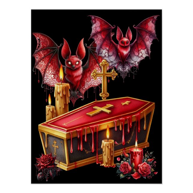 Vampire Bats Poster (Front)