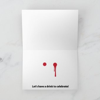 Vampire Birthday Card | Zazzle