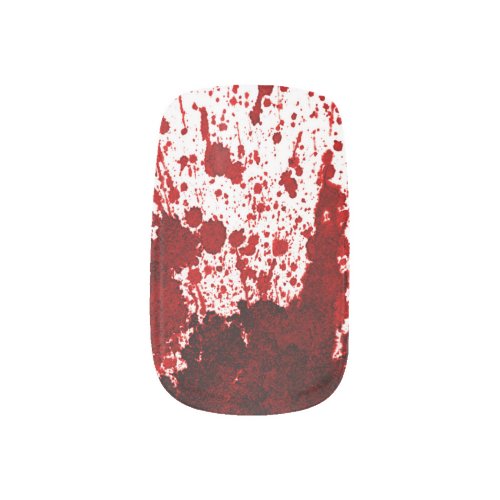 Vampire Blood Dripping Pool Crims Minx Nail Wraps