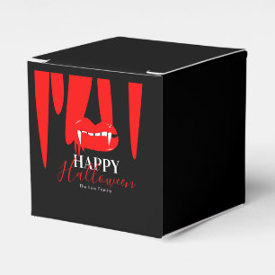 Vampire Blood Lips Halloween Birthday Party Favor Boxes