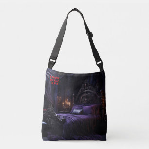 Vampire Book Club Dark Romance Add Name Gift Crossbody Bag