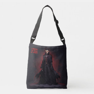 Vampire Book Club Dark Romance Novel Add Name Crossbody Bag